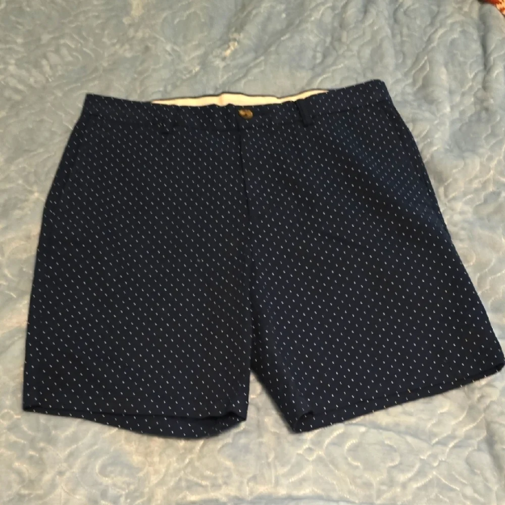 Old Navy Mens Navy Flat Front Shorts Size 34